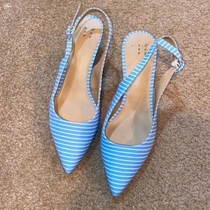 Something blue heels, size 6